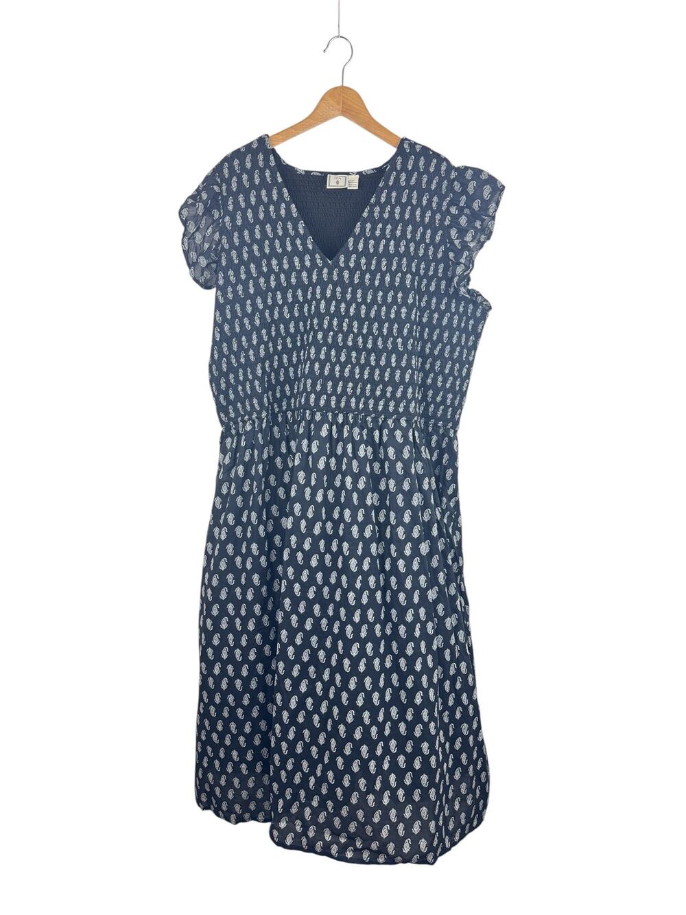 Lea Smocked Midi Dress